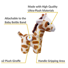 Load image into Gallery viewer, Bottle Buddies - Giraffe Plush Starter Kit