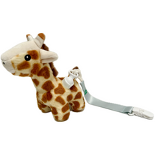 Load image into Gallery viewer, Giraffe  plush clip