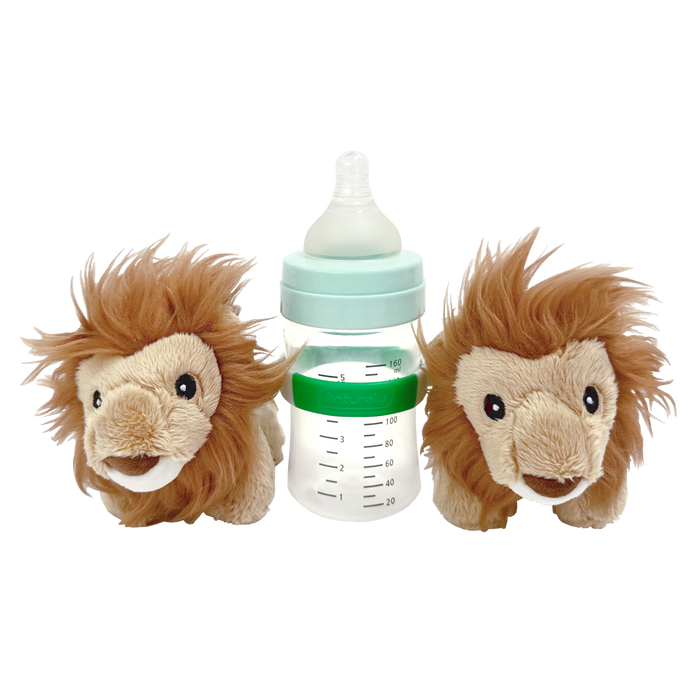 Bottle Buddies - Lion Plush Starter Kit