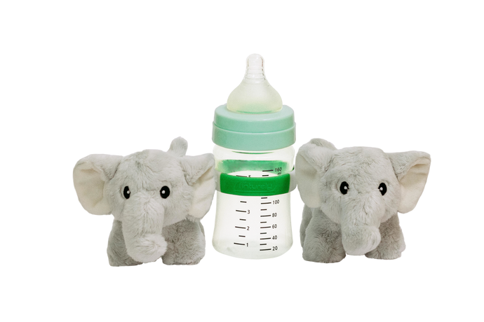 Bottle Buddies - Elephant Plush Starter Kit