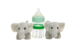 Bottle Buddies - Elephant Plush Toy - Single